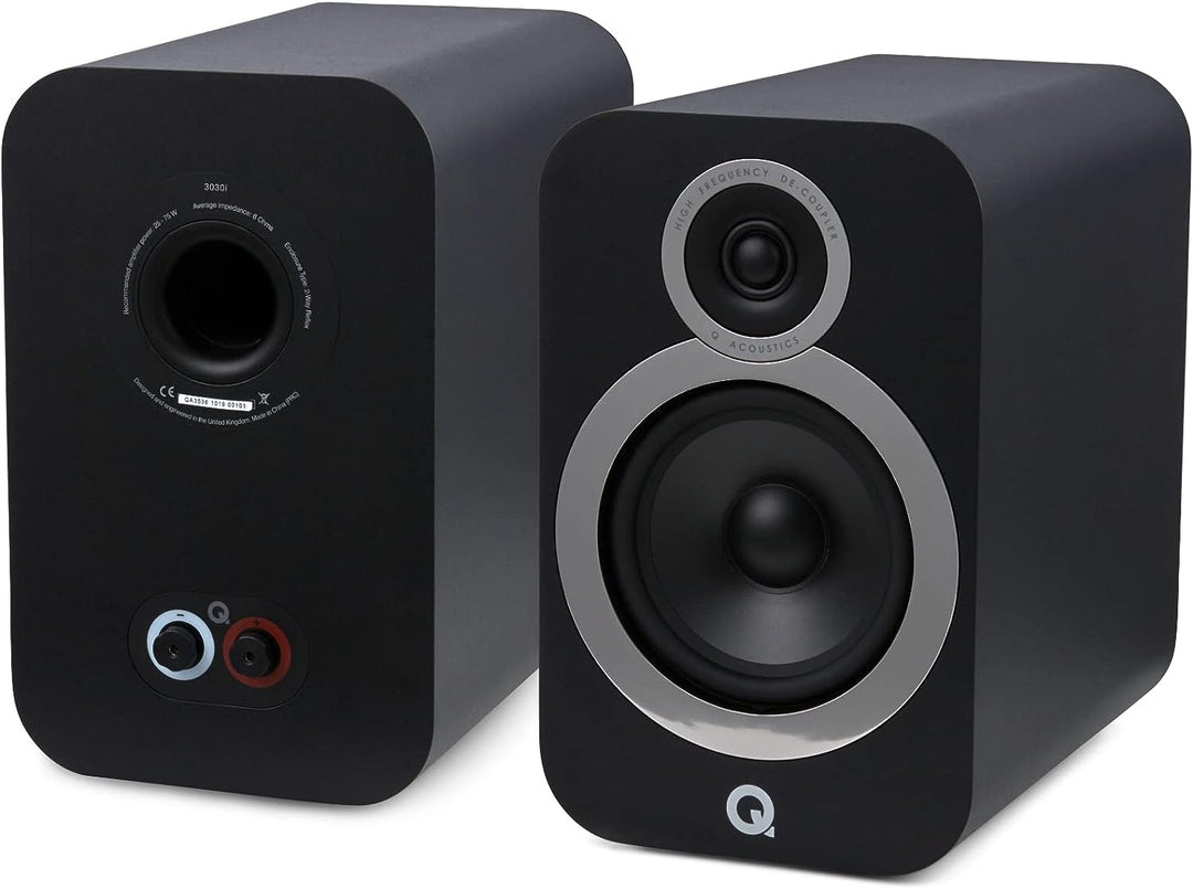 Q Acoustics 3030i Kompaktlautsprecher Paar schwarz Weiss, Weiss