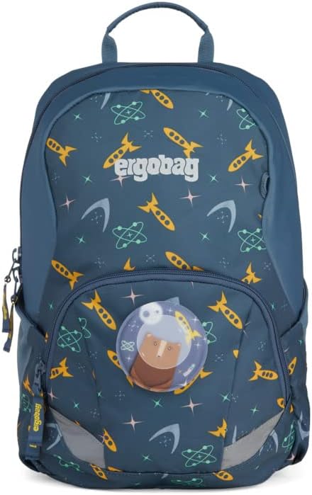 ergobag Ease Large Freizeitrucksack, Kindergartenrucksack, 10 Liter, 370 g Einheitsgrösse Bärgold -