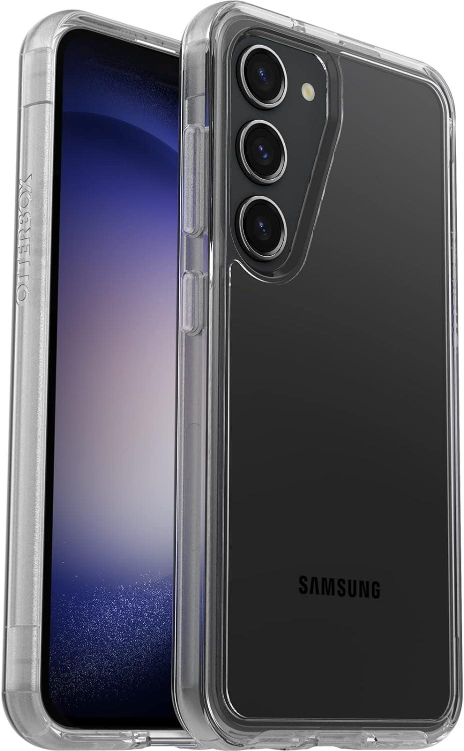 OtterBox Symmetry Clear Hülle für Samsung Galaxy S23, sturzsicher, schützende Hülle, 3x getestet nac