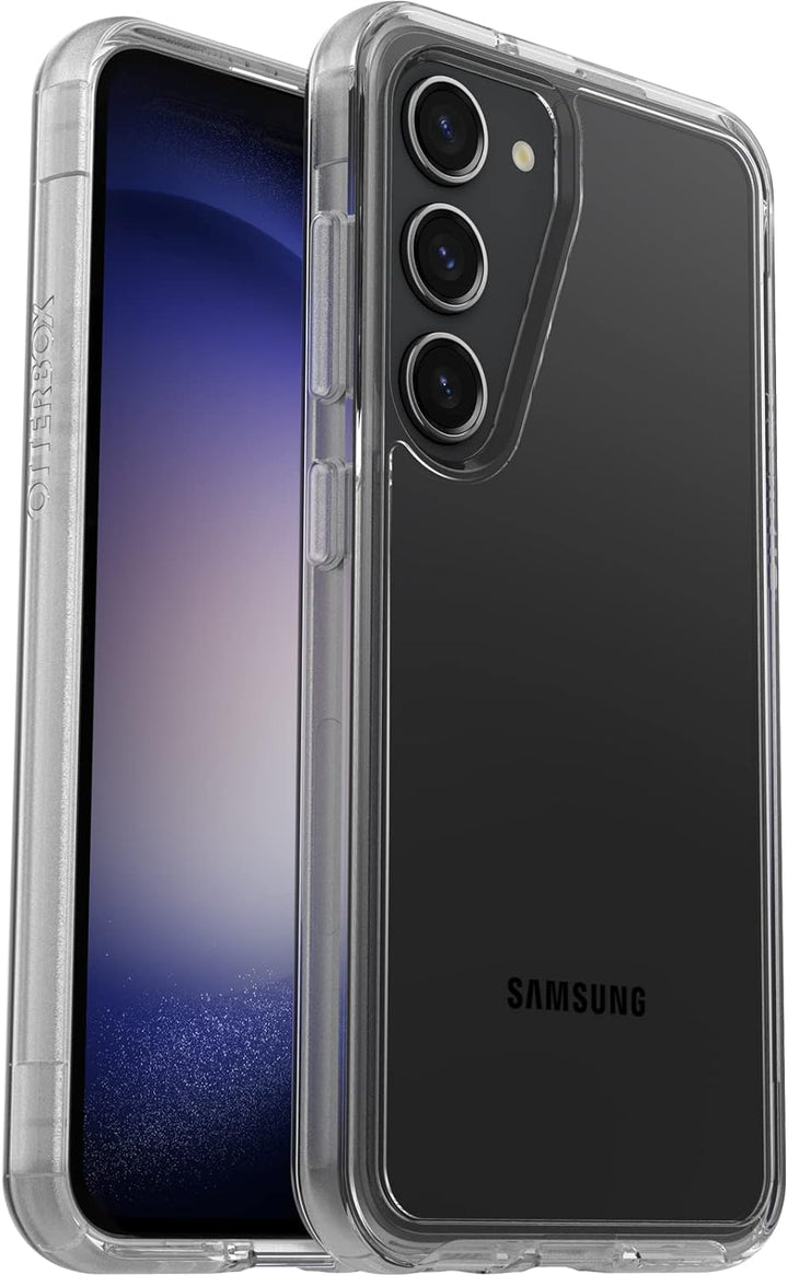 OtterBox Symmetry Clear Hülle für Samsung Galaxy S23, sturzsicher, schützende Hülle, 3x getestet nac