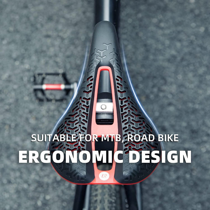 ROCKBROS Fahrradsattel Rennradsättel Leicht Ergonomischer Fahrrad Sattel Sportsattel für Rennrad MTB