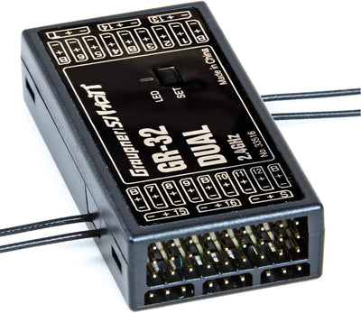 Graupner 33516 Empfänger GR-32 HoTT 2.4 GHz Dual 16 K.