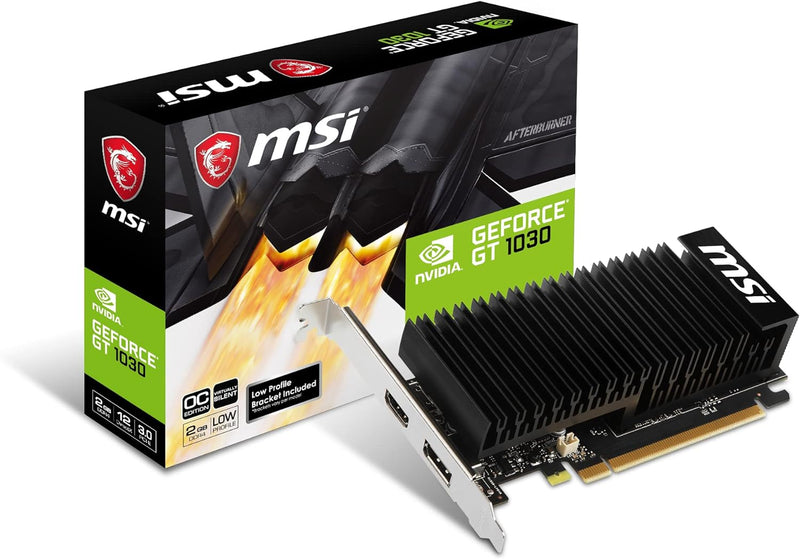 MSI NVIDIA GEFORCE GT 1030 2GHD4 LP OC Grafikkarte &