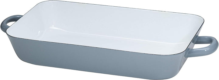 Riess, 0046-065, Bratpfanne 33/20,Classic - Pure Grey, Masse 33 x 20 cm, Höhe 6.0 cm, Emaille, helle