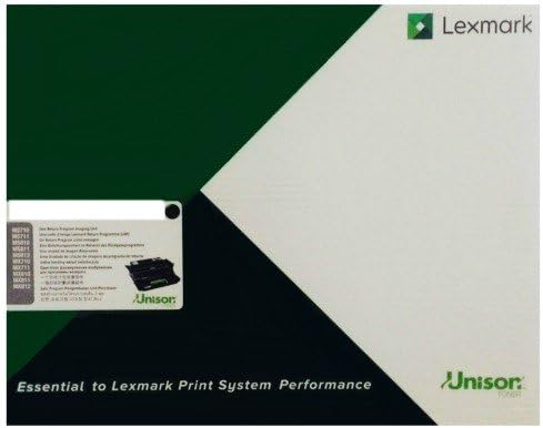 Lexmark 58D0Z00 Black Return Programme Imaging Unit, Farblos, One Size