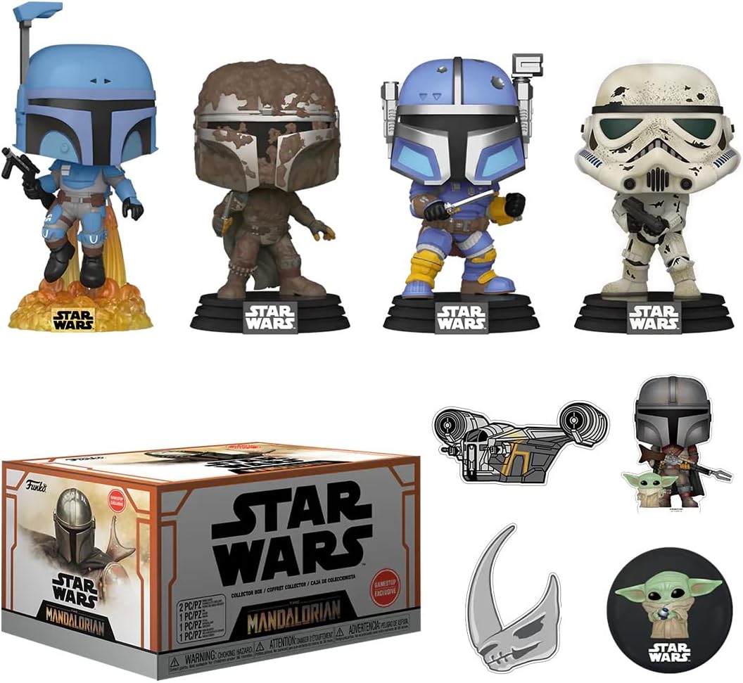 Funko Sammelbox: Star Wars - Der Mandalorian (2 Pops im Lieferumfang enthalten)