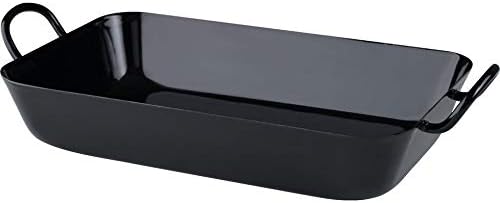 Riess, 0454-022, Oma's Bratpfanne 45/26, CLASSIC - SCHWARZEMAILLE, 45 x 26 cm, Höhe 10.8 cm, Emaille