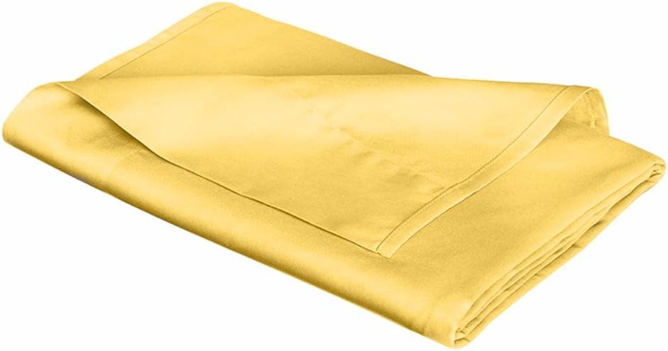 fleuresse L Uni-Colours-Bettlaken, Mako-Satin, Gelb, 220 x 260, 220 x 260