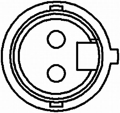 HELLA 6PU 009 106-511 Sensor, Raddrehzahl - 12V - Vorderachse rechts - Kabellänge: 1150mm