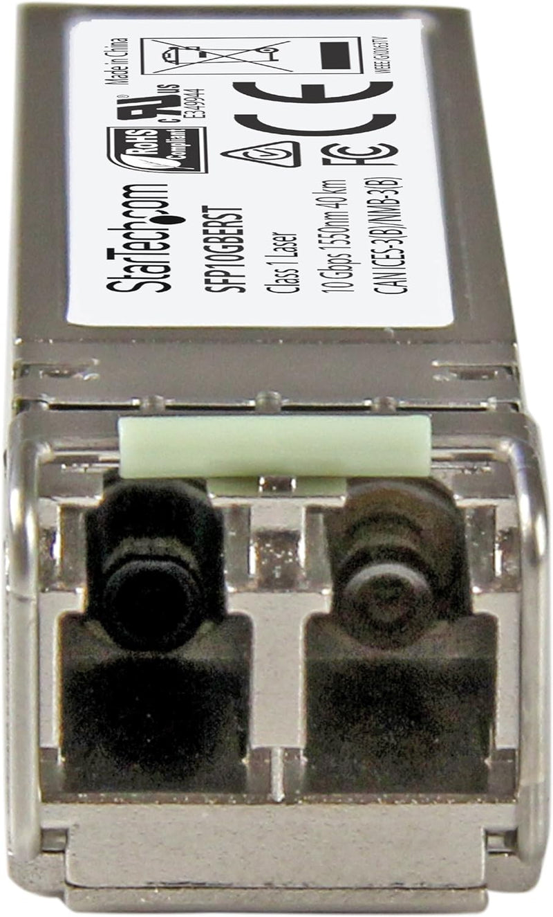 StarTech.com MSA konformes 10 Gigabit Glasfaser SFP+ Transceiver Modul - 10GBASE-ER - SM LC - 40 Km