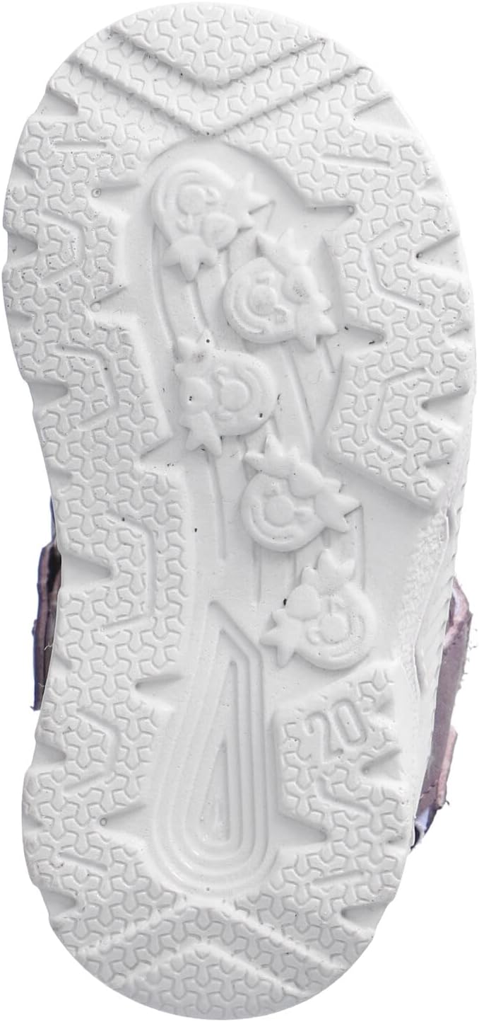 RICOSTA Mädchen und Jungen Sandalen GERY, Kinder Lauflernschuhe, Weite: Mittel, waschbar 22 EU Viole