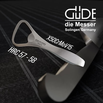 Güde Kapselheber, geschmiedet, Serie Kappa, massiv Ganzstahl Küchenmesser, mehrfarbig, One size