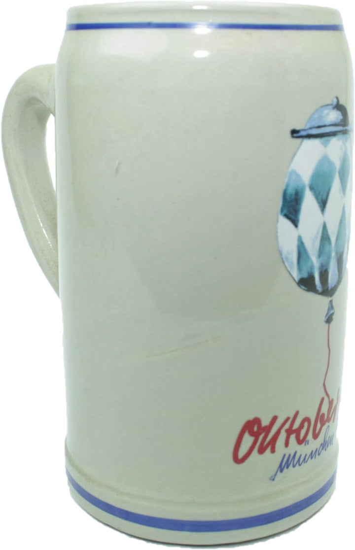 Steinfixx® - Original Oktoberfestkrug 1980 I Jahrgangskrug I Jahreskrug I Wiesnkrug I Sammlerkrug