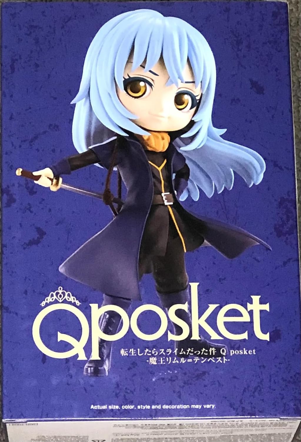Banpresto That Time I. Slime – Rimuru – Figur Q Posket 14 cm Ver.B