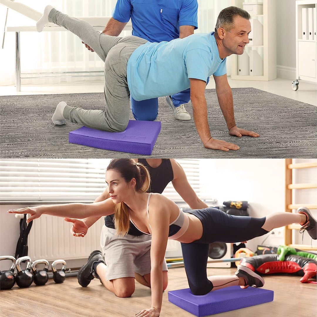 Yes4All Balance Pad L XL inkl, Bevorzugtes Balancekissen für Stabilität; Gleichgewichtskissen für Fi