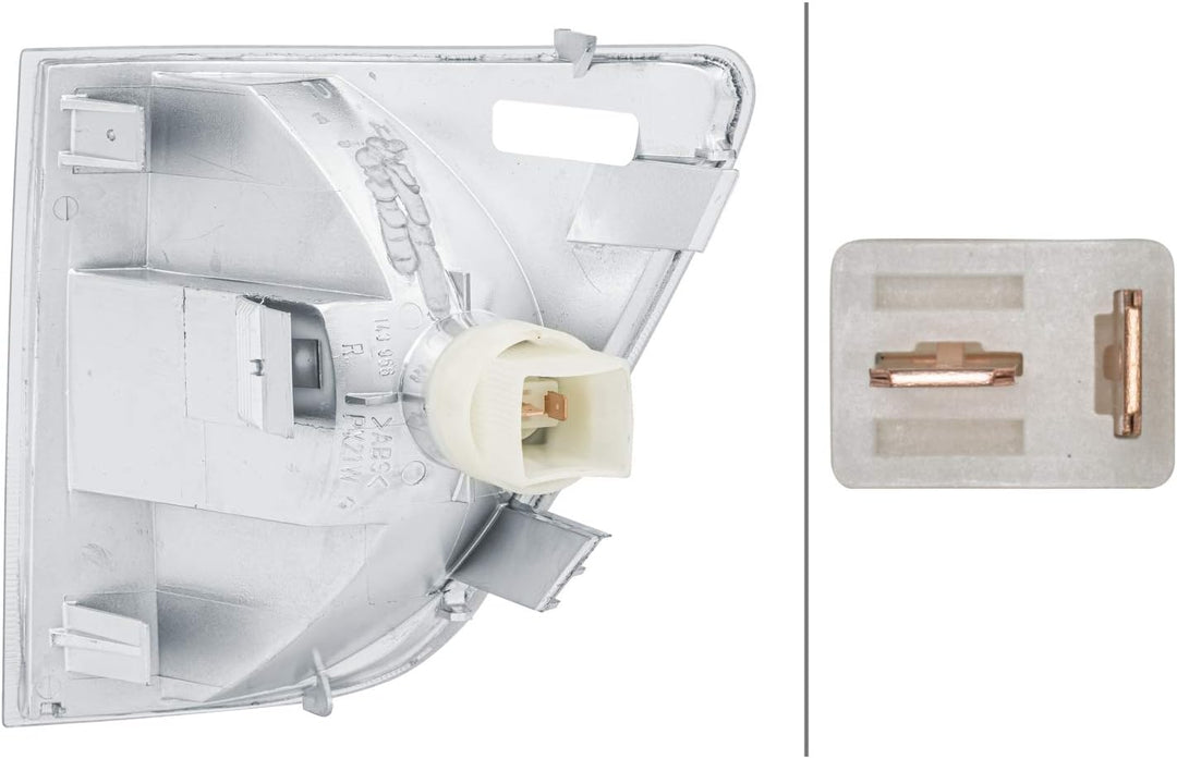 HELLA 2BA 007 016-041 Blinkleuchte - glasklar - rechts - für u.a. Mercedes-Benz Sprinter 3-T Chassis