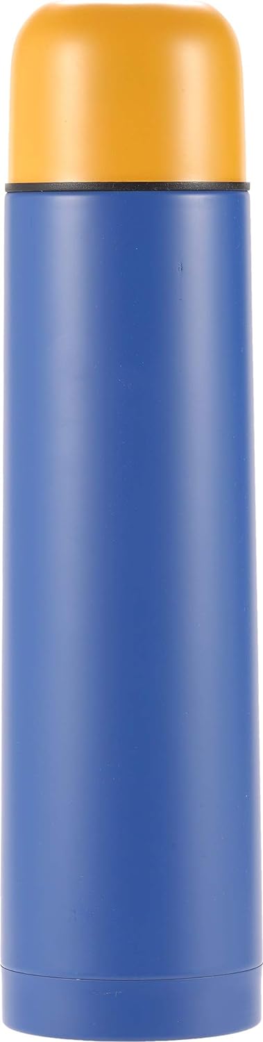 Cressi Unisex-Adult Stainless Steel Thermal Flask 1 l Sport-Thermoflasche aus Edelstahl, Royal Blau/