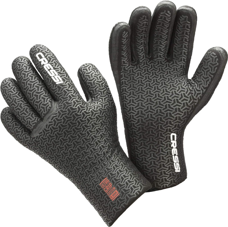 Cressi Gotland Liquid Seal Gloves 3 or 5mm - 5 Finger Tauchhandschuhe aus weichem Neopren 3 oder 5mm