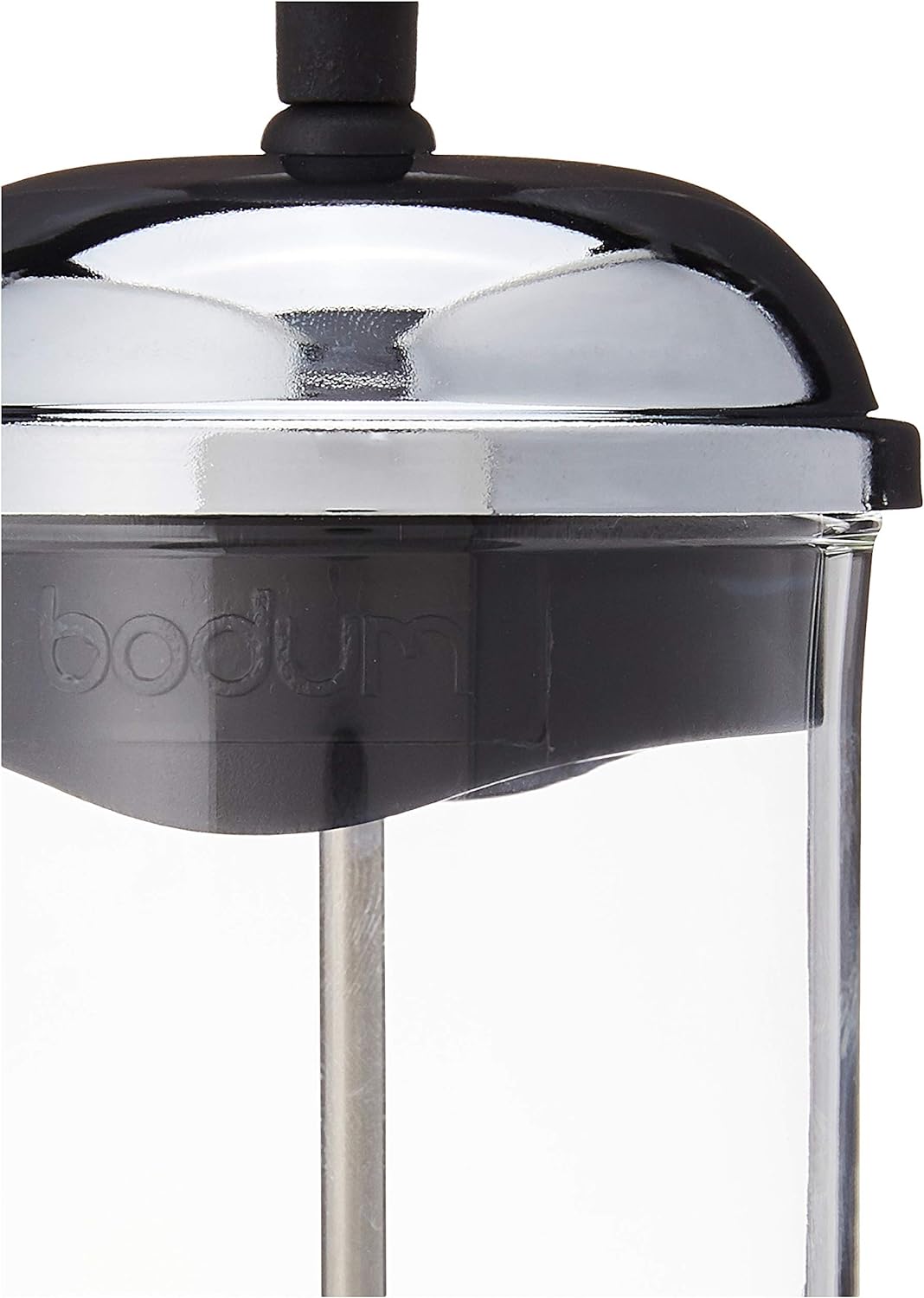 Bodum CHAMBORD Milchschäumer (Manuelles Aufschäumen, 0,08 liters) schwarz Schwarz 0.08 L (3 oz), Sch