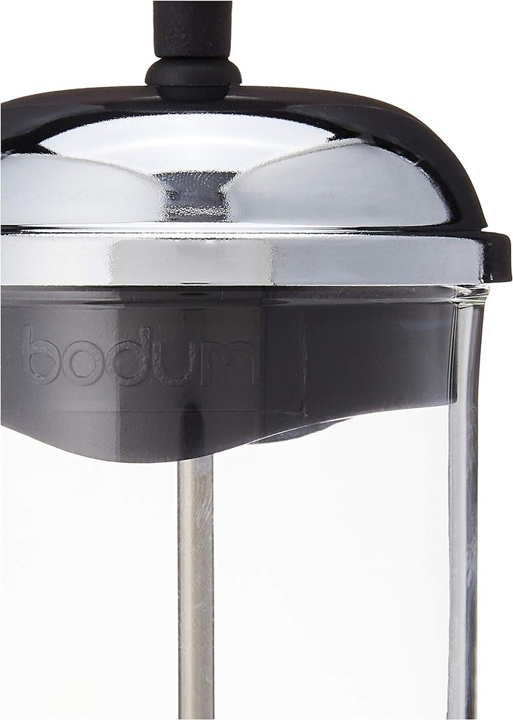 Bodum CHAMBORD Milchschäumer (Manuelles Aufschäumen, 0,08 liters) schwarz Schwarz 0.08 L (3 oz), Sch