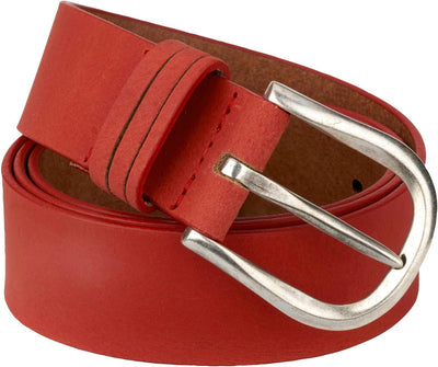 Tamaris Leather Belt W80 Red