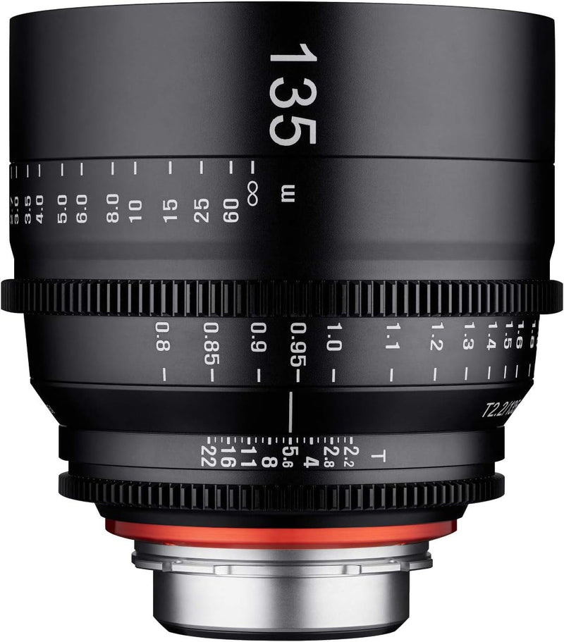 XEEN Cinema 135mm T2,2 Sony E Vollformat Objektiv MF Cine Video Lens für hohe Auflösungen mit Follow