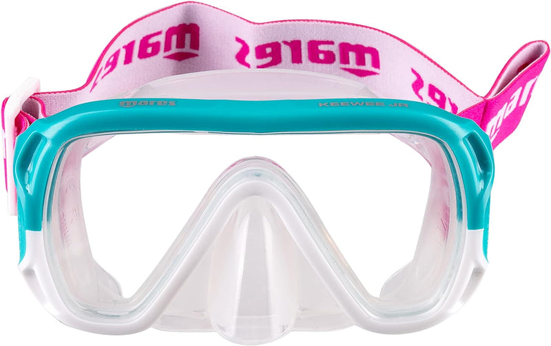 Mares Unisex-Youth Combo Keewee Jr Maske und Schnorchel Unisex Aqua, Unisex Aqua