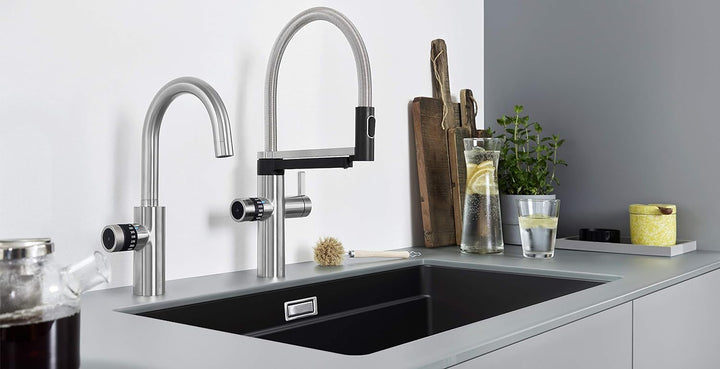 BLANCO drink.hot EVOL Mono PVD Steel | Heisswassersystem | Veredeltes kochend heisses Wasser | Click
