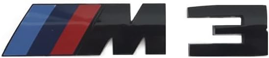 Original M3 Emblem Logo M-schwarz