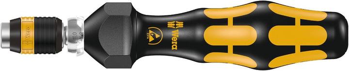 Wera 7432 Kraftform ESD einstellbare Drehmomentschraubendreher mit Rapidaptor Schnellwechselfutter,