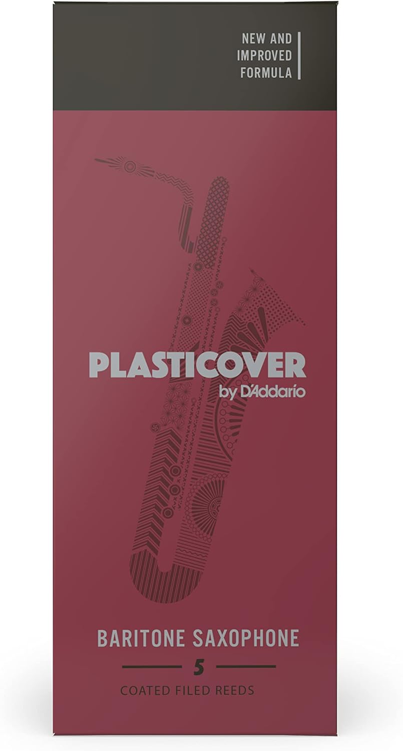 Plasticover Blätter für Baritonsaxophon Stärke 3.0 (5 Stück)