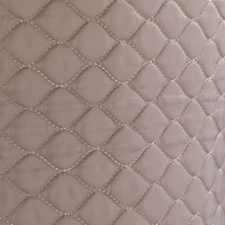 WENKO Wäschesammler Wabo Taupe - Wäschekorb Fassungsvermögen: 75 l, Polyester, 40 x 60 x 40 cm, Taup