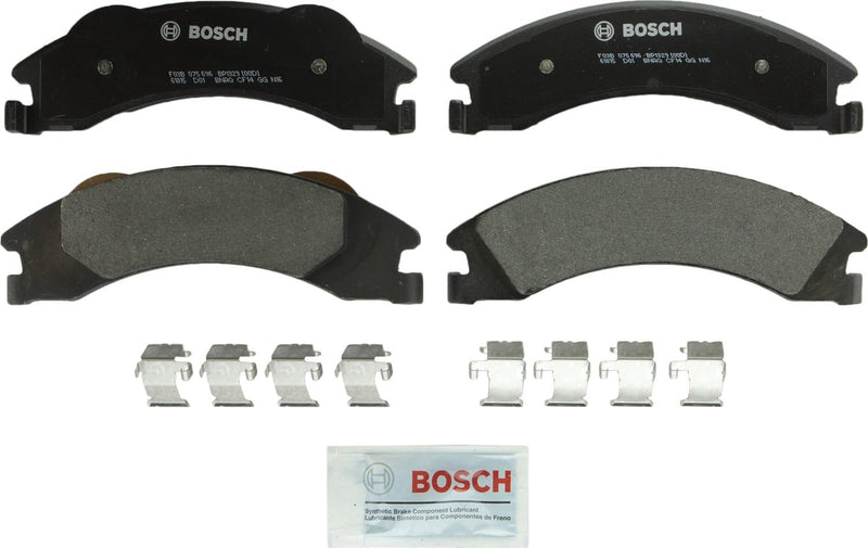 Bosch BP1329 QuietCast Premium Semi-Metallic Disc Brake Pad Set For Ford: 2008-2014 E-150, 2008-2014