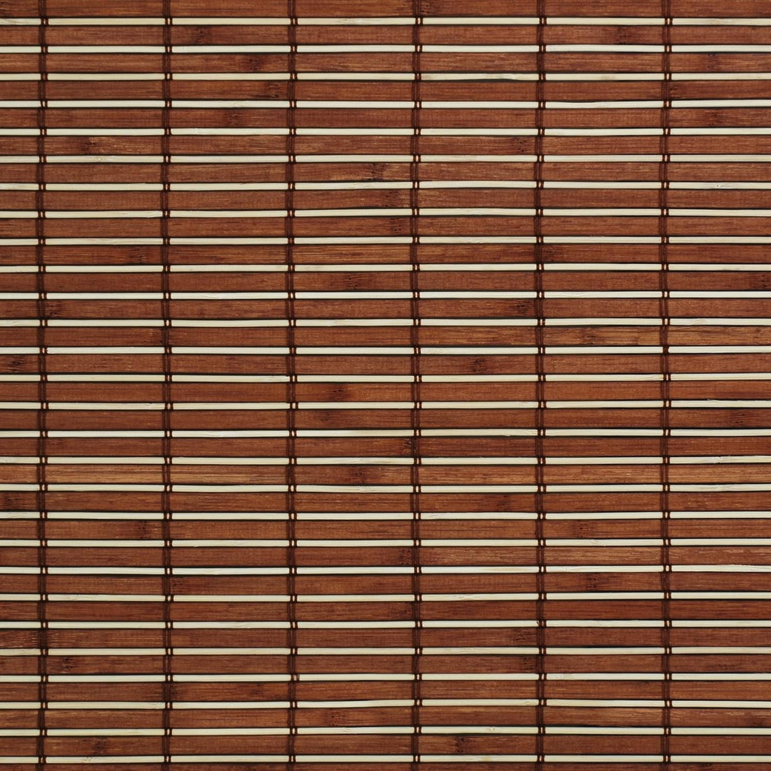 Holzrollo Farbe braun Breite 80-160 cm Läng 170 cm Seitenzug Fenster Tür Rollos (160 x 170 cm), 160