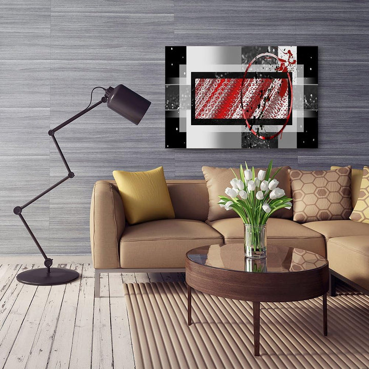 Feeby. Wandbild - 1 Teilig - 50x70 cm, Leinwand Bild Leinwandbilder Bilder Wandbilder Kunstdruck, AB