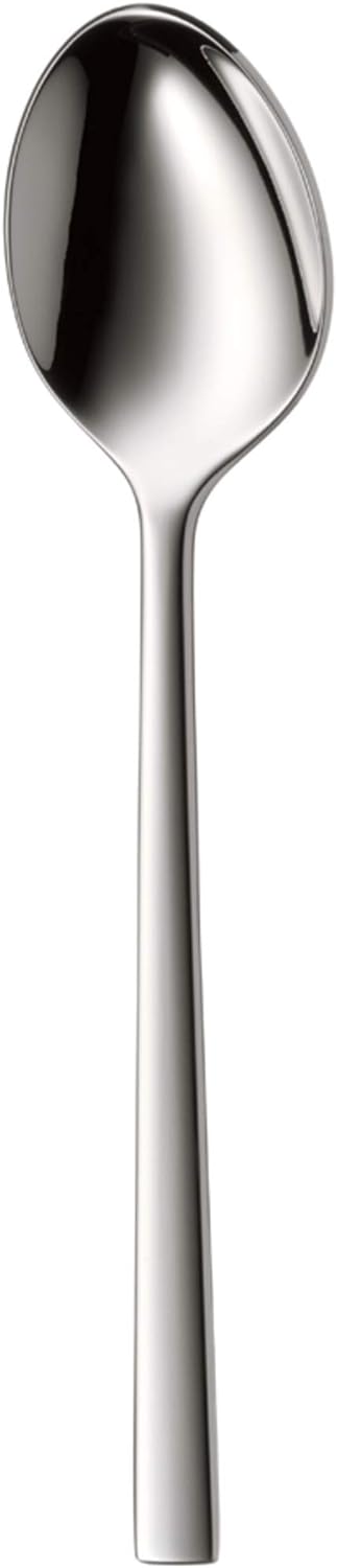 WMF Sonic Edelstahl Besteck Set 6 Personen, 30 teilig & Sonic Kaffeelöffel, Teelöffel 13,4 cm, Croma