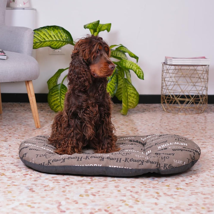 FERPLAST Hundebett Gross - Hundebett Waschbar - Hundekissen - Matte für Hundehütten, Zwinger und Aut