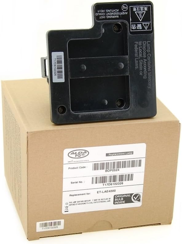 Alda PQ Professionell, Beamerlampe kompatibel mit ET-LAE4000 für PANASONIC PT-AE4000, PT-AE4000U, PT
