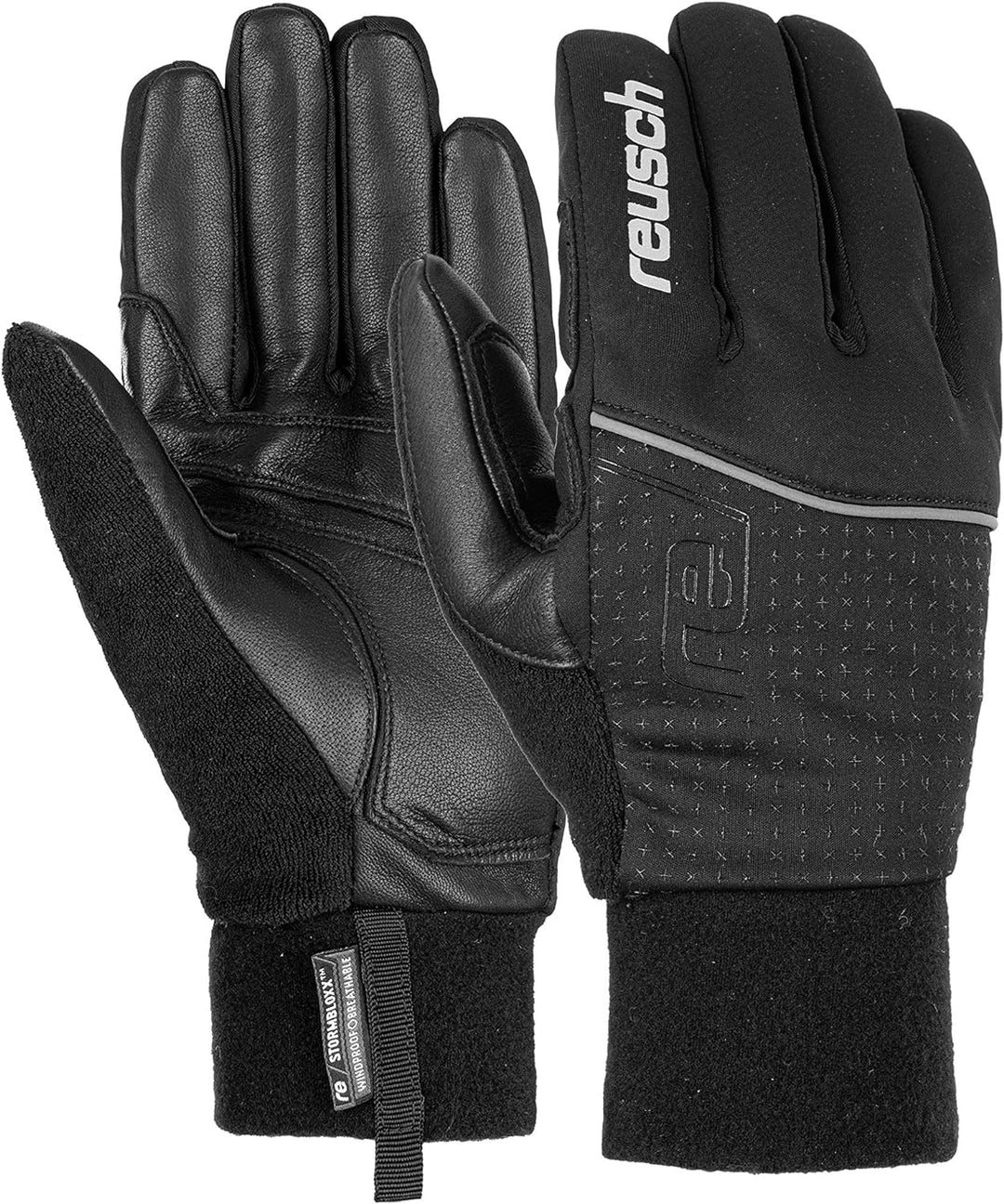 Reusch Herren Roald Stormbloxx Handschuhe 10 black / silver, 10 black / silver