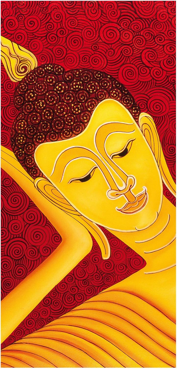 Bilderwelten Raumteiler Taipei Buddha 250x120cm inkl. transparenter Halterung 250x120cm incl. transp