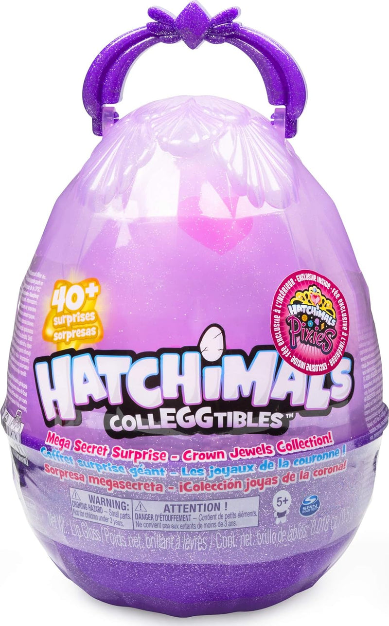 Hatchimals CollEGGtibles Mega - Geheimüberraschung mit 10 exklusiven 1 Pixies Royal