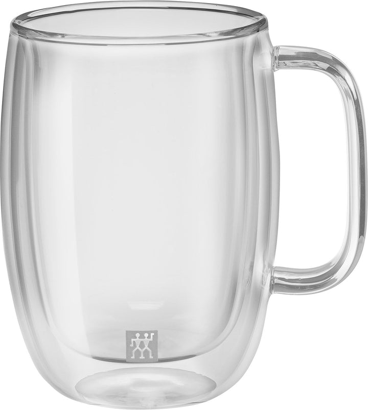 Zwilling Set of two latte macchiato glasses with handle Sorrento Plus