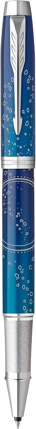 Parker Tintenroller IM Premium Special Edition Submerge | feine Spitze | schwarze Tinte | mit Presti