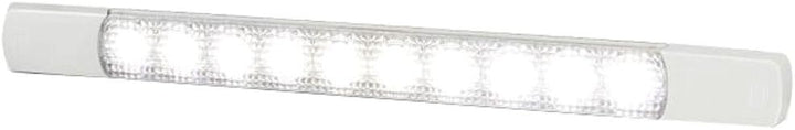 HELLA - Innenraumleuchte - LED - 24V - 3W - LED - Anbau/geschraubt - Lichtscheibenfarbe: glasklar -