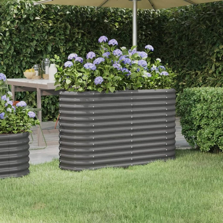 Gecheer Pflanzkübel Hochbeet Pflanzbeet Gemüsebeet Pflanzkasten Blumenbeet Blumenkasten Blumenkübel