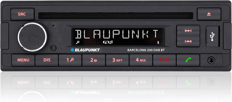 Blaupunkt Barcelona 200 DAB BT Autoradio Bluetooth-Freisprecheinrichtung, DAB+ Tuner