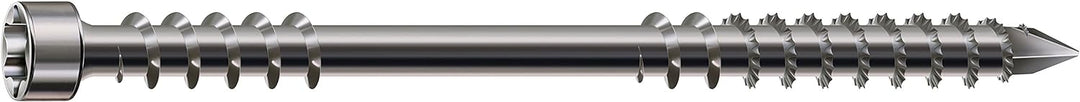 SPAX Weg und Steg Zylinderkopf 8.0x120 Torx 40 Edelstahl A4, 50 Stück,538000801205