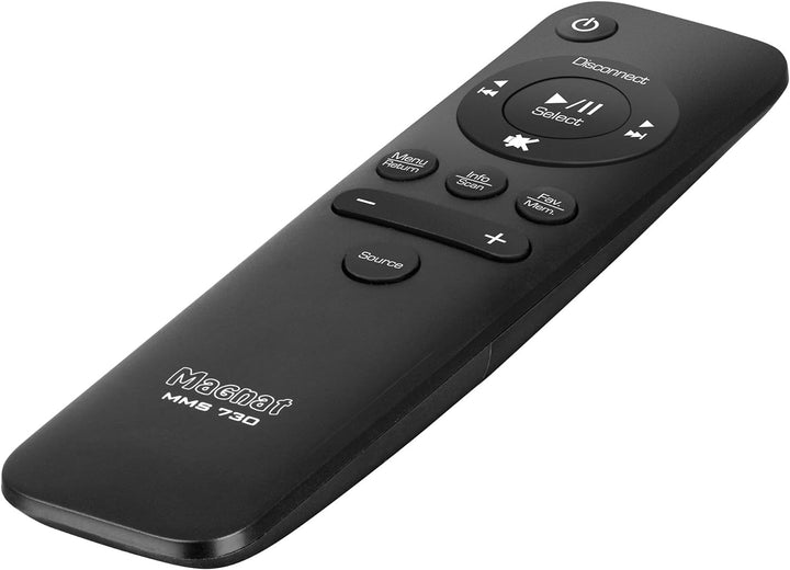 Magnat MMS 730, schwarz - kompakter Netzwerk-Player mit hochwertiger Aluminium-Front und zahlreichen