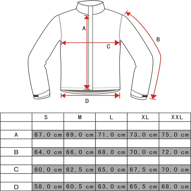 Cox Swain Funktionsjacke Xtrem XXL Schwarz, XXL Schwarz