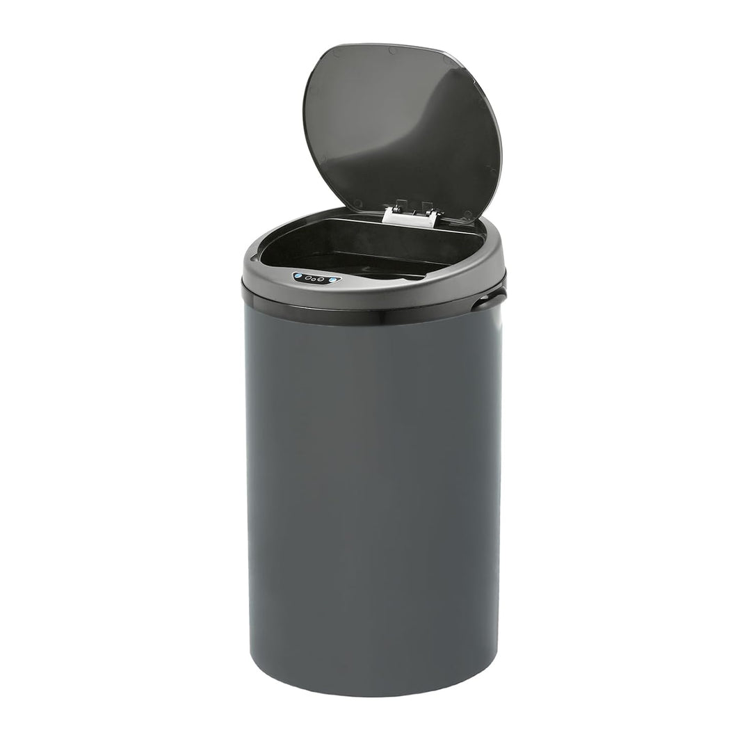 SVITA Sensor-Mülleimer 30L Stahl Mülleimer mit Sensor Elektrischer Abfalleimer Küche Automatik Mülle